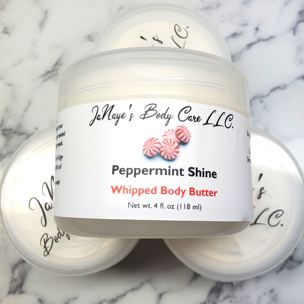 Peppermint Shine Whipped Body Butter