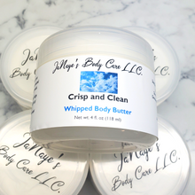 Load image into Gallery viewer, Crisp and Clean Whipped Body Butter