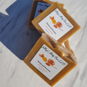 Honey and Turmeric Face and Body Bar