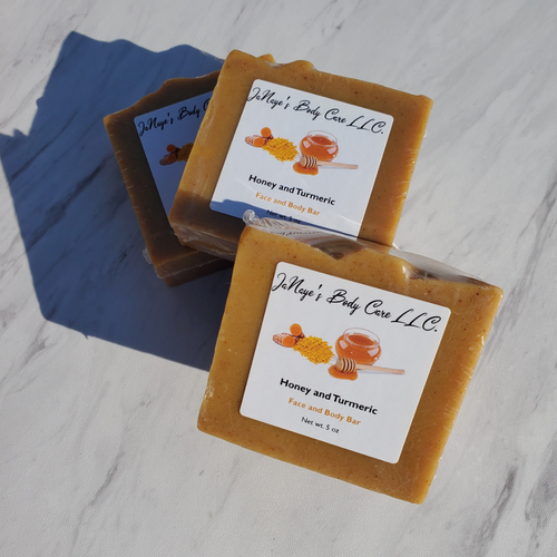 Honey and Turmeric Face and Body Bar