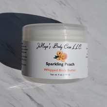 Load image into Gallery viewer, Sparkling Peach Whipped Body Butter